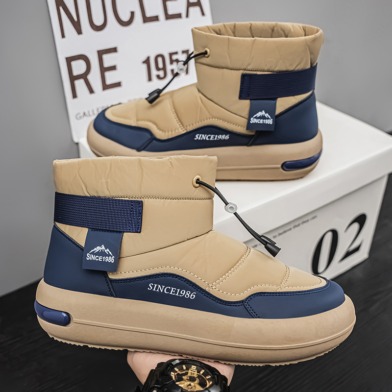 Men'S Shoes Comfortable Walking - Botas de nieve casuales para hombre,
