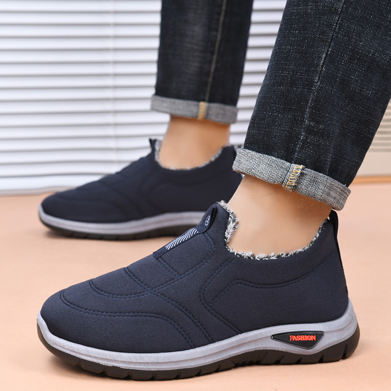Men Shoes Boots - Zapatos de Invierno de Forro Polar