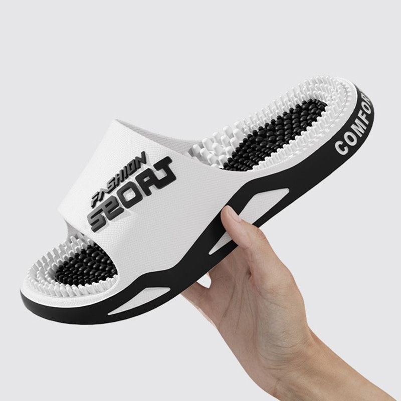Men'S Shoes With Platform - Nuevas Pantuflas Masculinas de Masaje, Sandalias