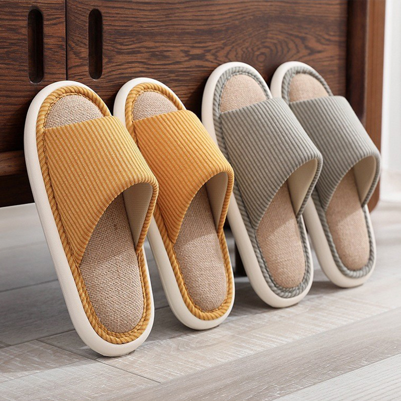 Men'S Shoes With Platform - Pantuflas de Lino para Hombre y