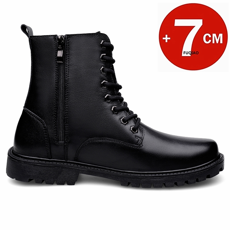 Botas con elevador de cuero ge - Men Shoes Type reseña y precio
