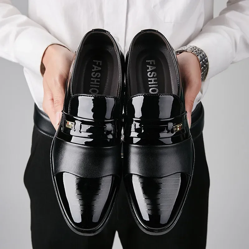 Zapatos de cuero para hombres, - Men Shoes For Office Work reseña y precio