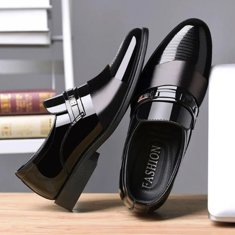 Zapatos de cuero para hombres, - Men Shoes For Office Work reseña y precio