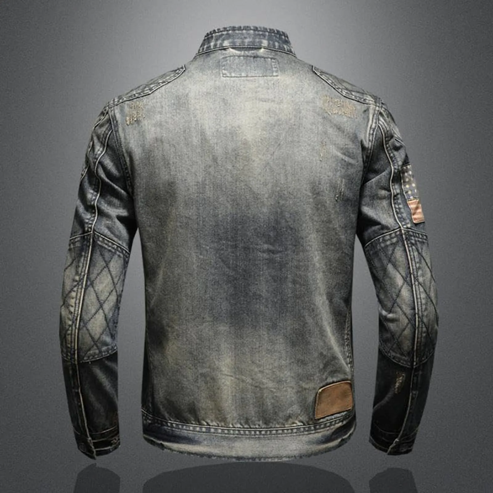 Chaqueta vaquera Vintage con c - Men'S Shoes With Jeans reseña y precio