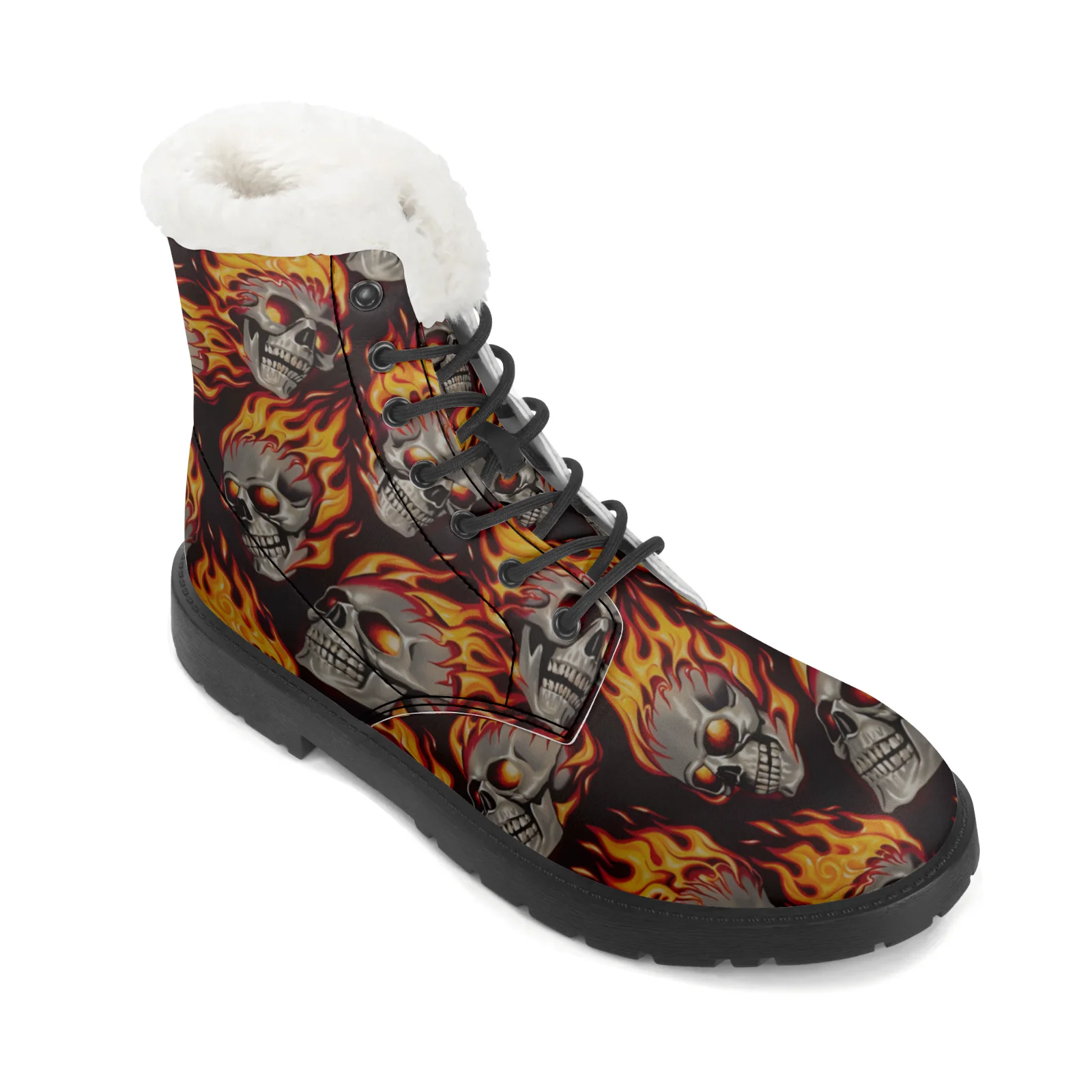 Botas de nieve con patrones de - Men Shoes Eu To Us Size reseña y precio