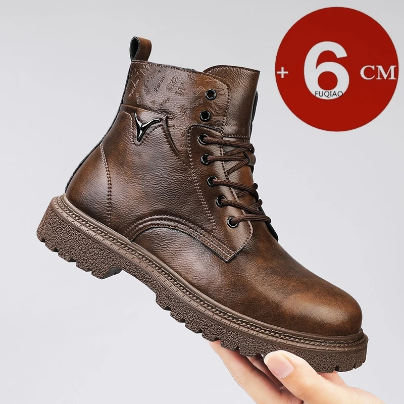 Botas invisibles de 6cm para h - Men Shoes Boots reseña y precio