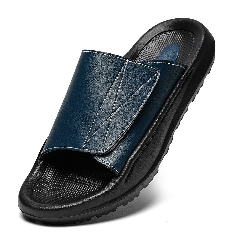 Sandalias de cuero Easy-top pa - Men'S Shoes Comfortable Walking reseña y precio