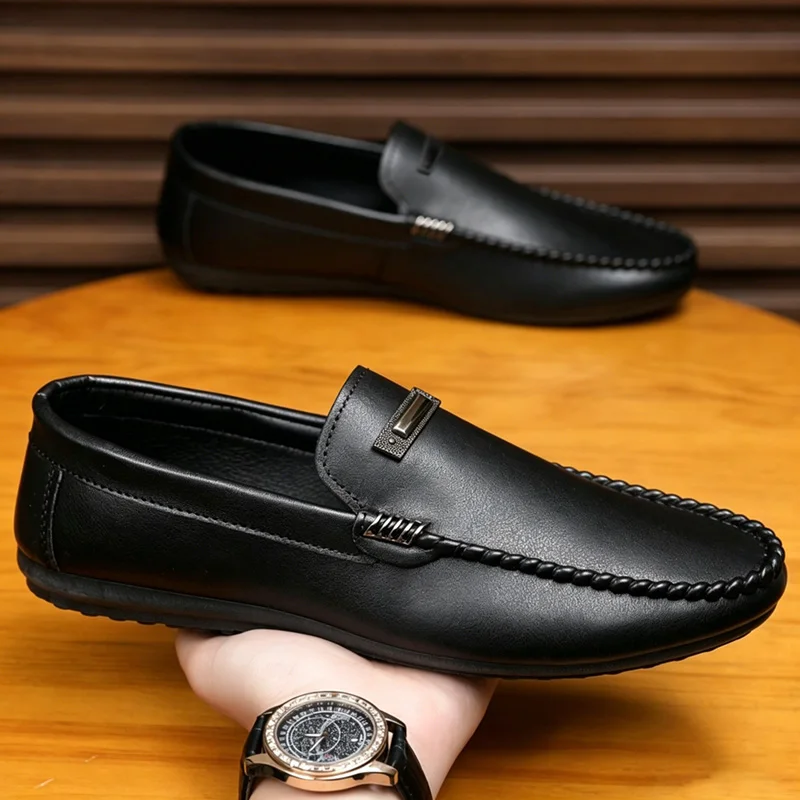 Mocasines de cuero PU para hom - Men Shoes For Office Work reseña y precio