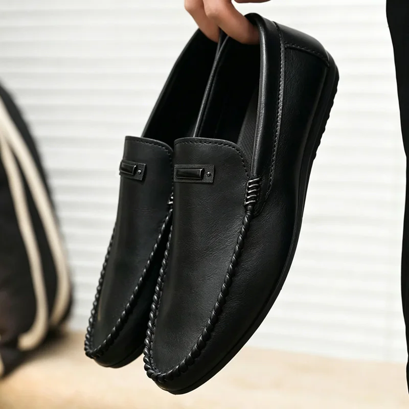 Mocasines de cuero PU para hom - Men Shoes For Office Work reseña y precio