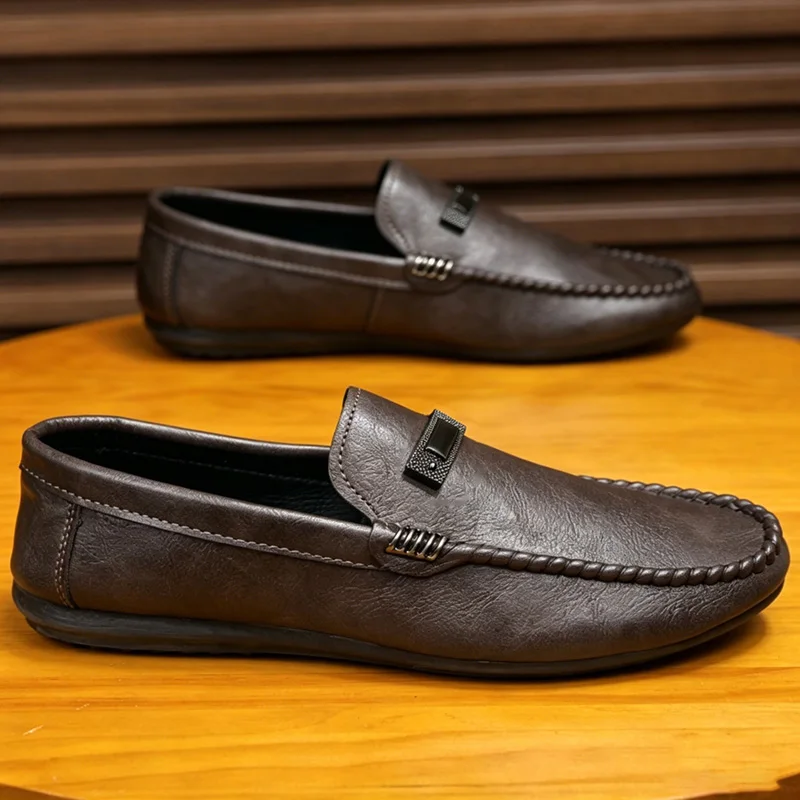 Mocasines de cuero PU para hom - Men Shoes For Office Work reseña y precio