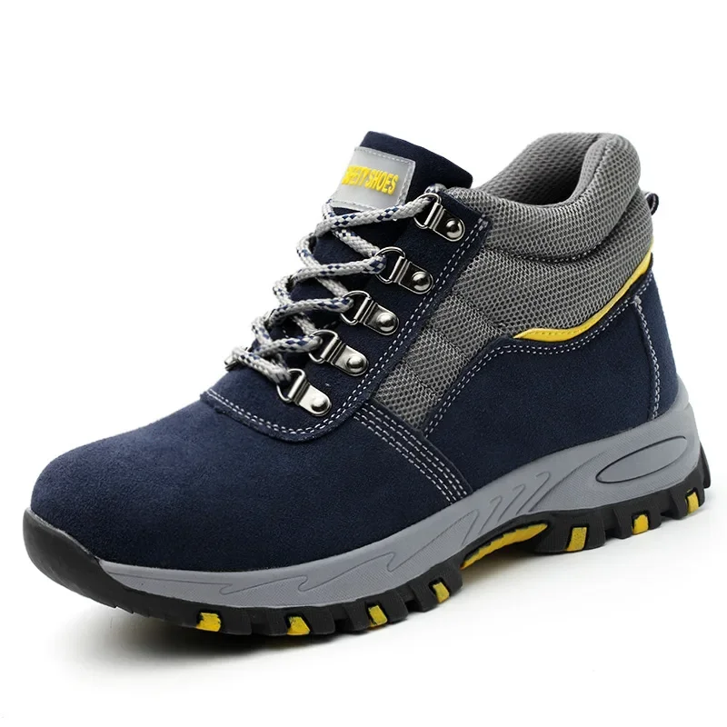 Botas de seguridad de alta cal - Men Shoes Type reseña y precio