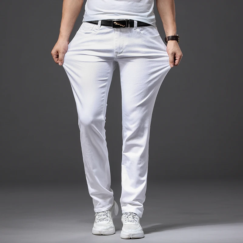 Pantalones vaqueros elásticos  - Men'S Shoes With Jeans reseña y precio