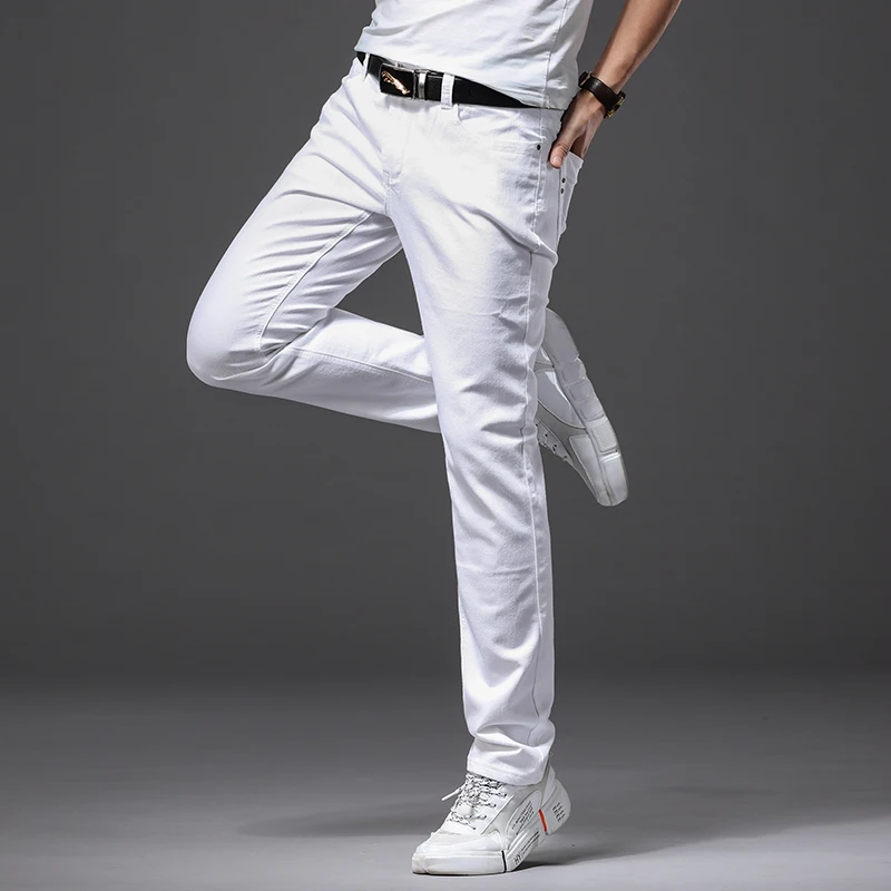 Pantalones vaqueros elásticos  - Men'S Shoes With Jeans reseña y precio