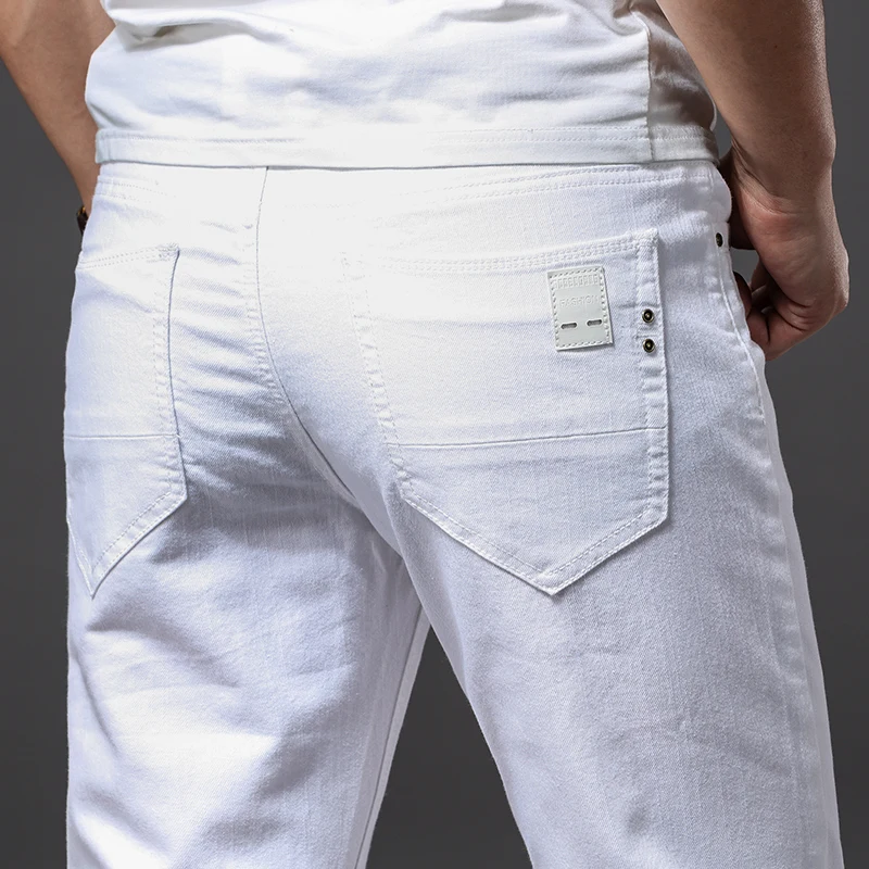 Pantalones vaqueros elásticos  - Men'S Shoes With Jeans reseña y precio