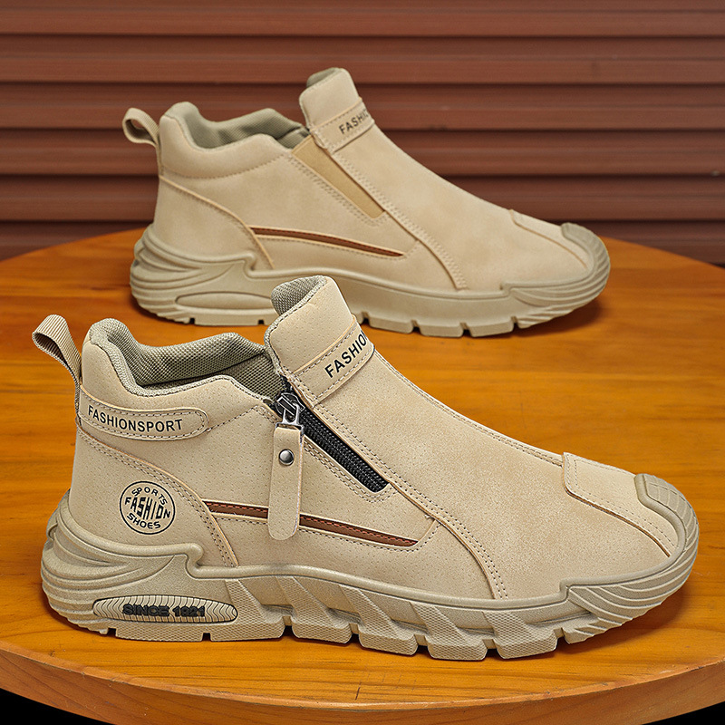 Botas Cortas Casuales con Cier - Men'S Shoes Comfortable Walking reseña y precio