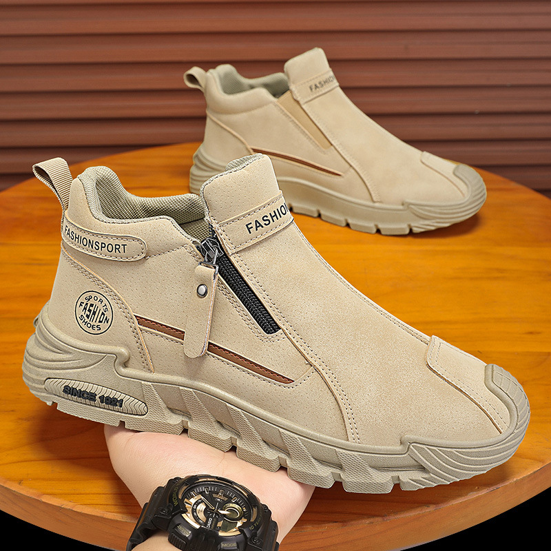 Botas Cortas Casuales con Cier - Men'S Shoes Comfortable Walking reseña y precio