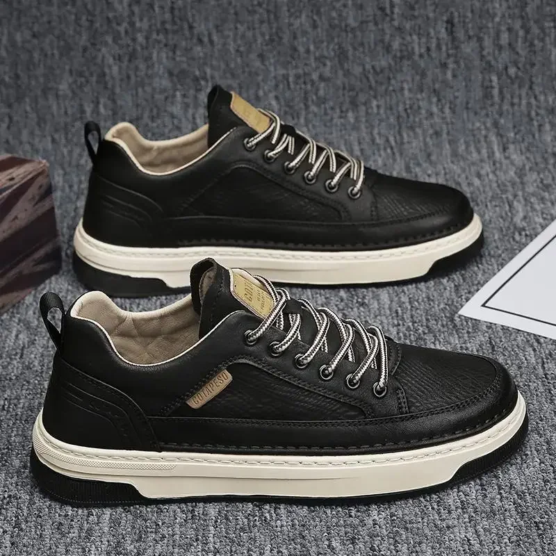 Zapatos de cuero informales a  - Men Shoes For Office Work reseña y precio