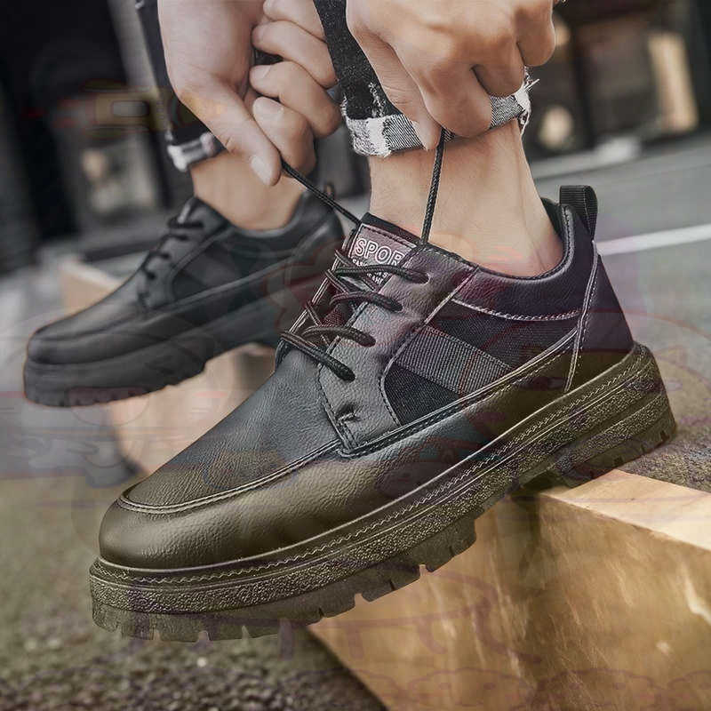 Zapatillas deportivas de cuero - Men Shoes Eu To Us Size reseña y precio