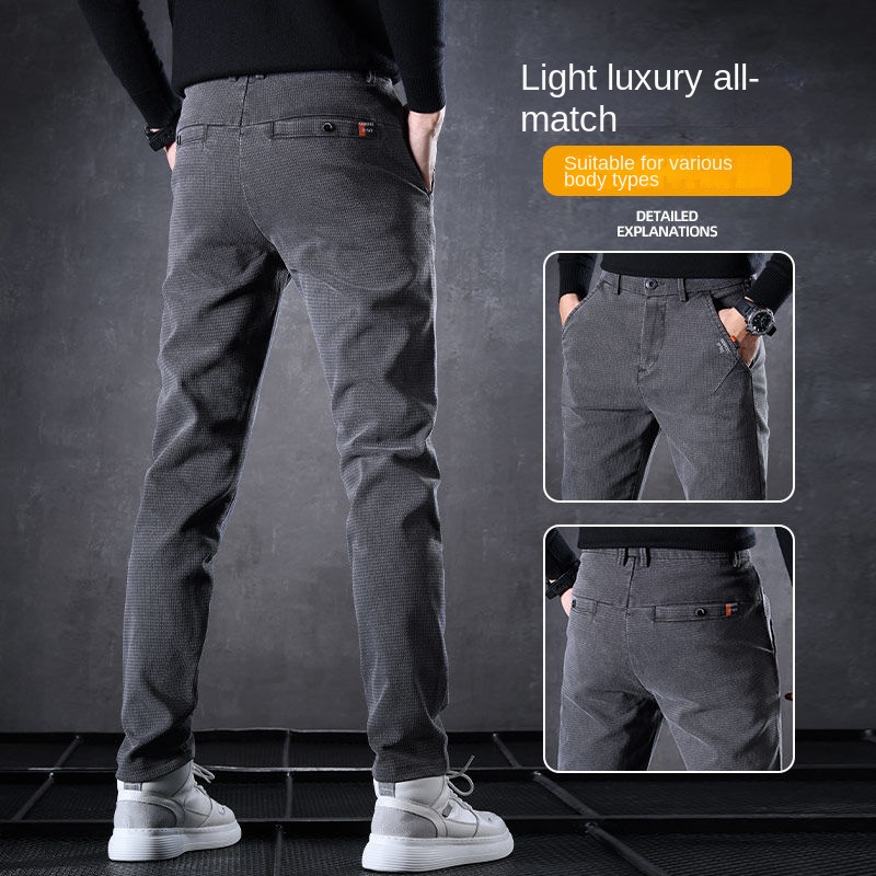 Pantalones vaqueros finos de l - Men'S Shoes With Jeans reseña y precio