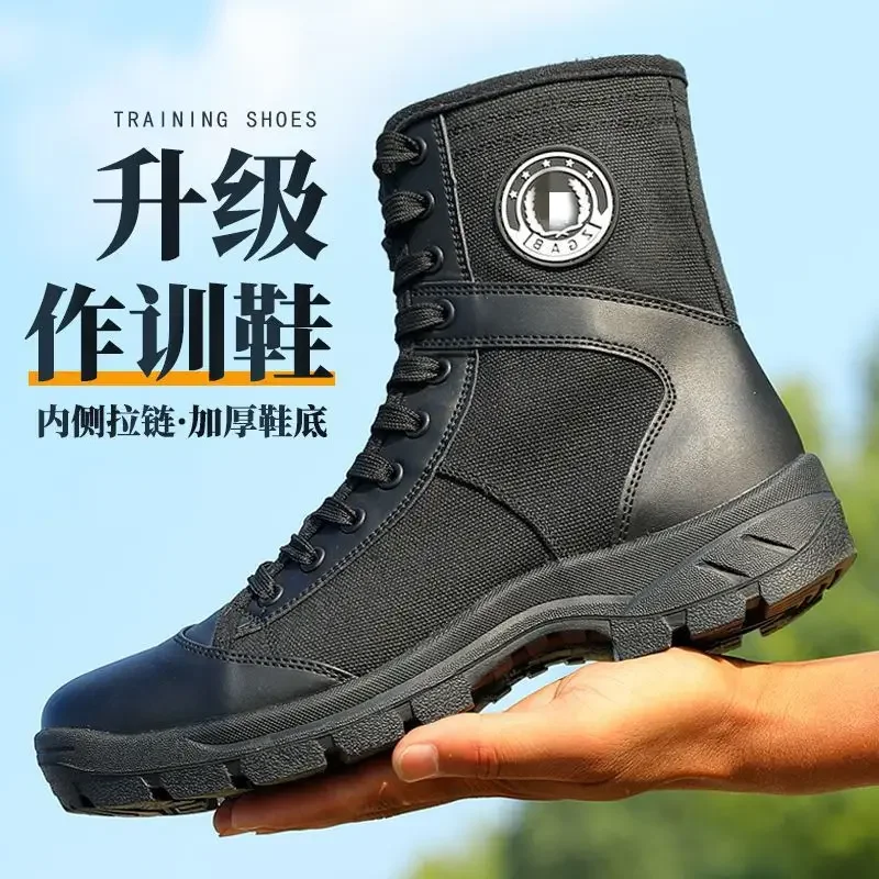 Botas de entrenamiento transpi - Men Shoes Boots reseña y precio