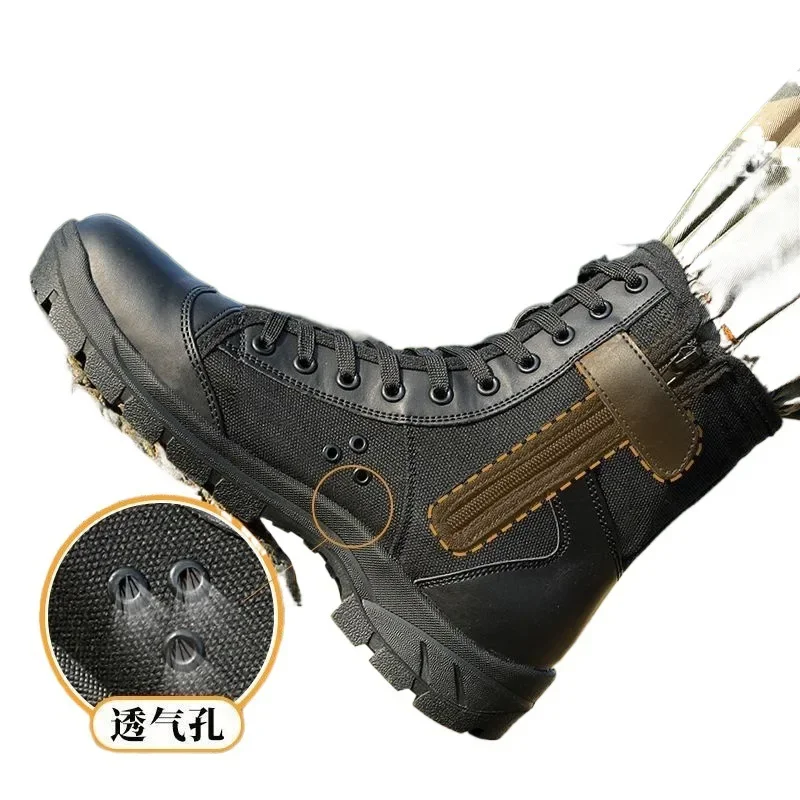 Botas de entrenamiento transpi - Men Shoes Boots reseña y precio