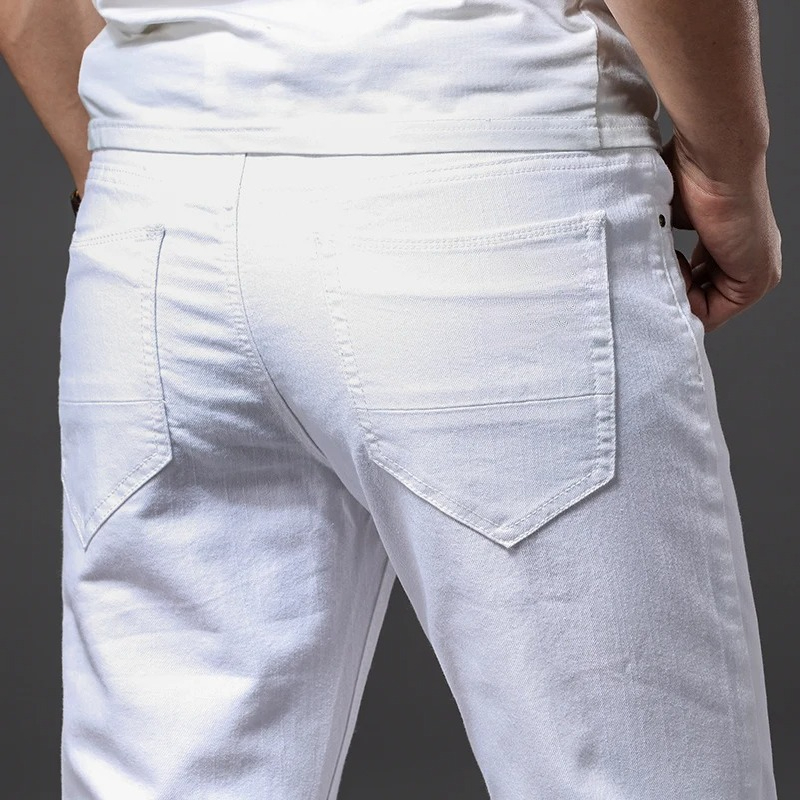 Pantalones vaqueros blancos aj - Men'S Shoes With Jeans reseña y precio