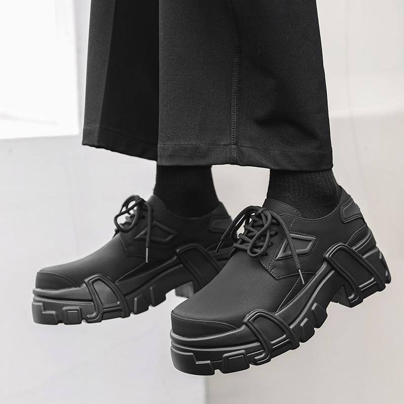 Zapatos de cuero con plataform - Men Shoes For Office Work reseña y precio