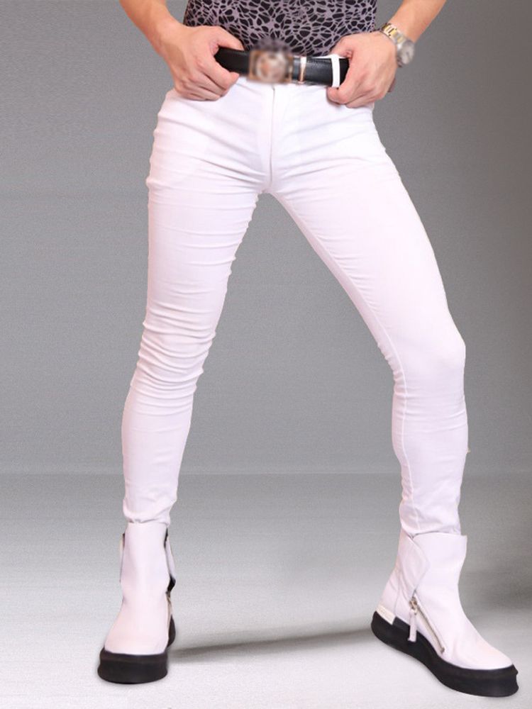 Pantalones vaqueros elásticos  - Men'S Shoes With Jeans reseña y precio