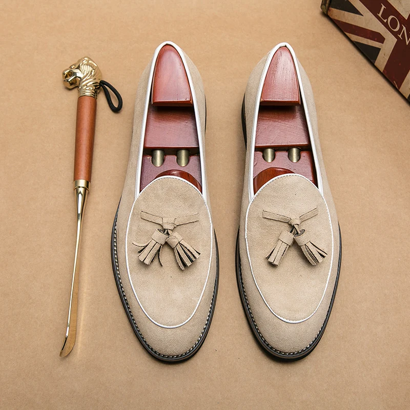 Mocasines italianos de marca d - Men Shoes Louboutin reseña y precio