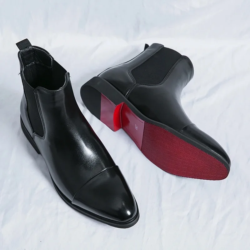 Botas de hombre, Botas de cuer - Men Shoes Louboutin reseña y precio