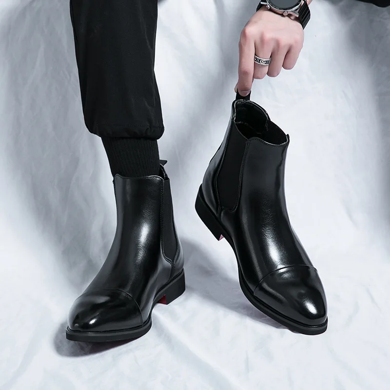 Botas de hombre, Botas de cuer - Men Shoes Louboutin reseña y precio
