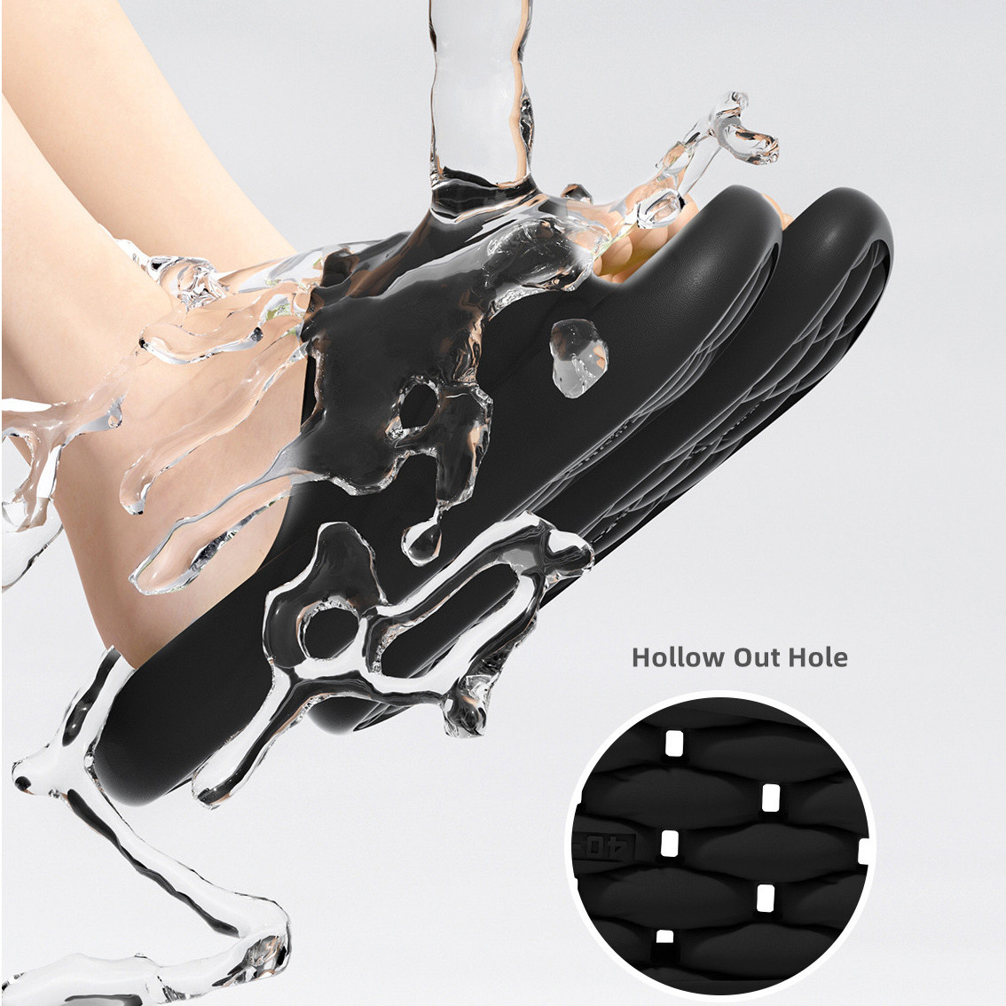 Pantuflas de Baño de Talla Gra - Men'S Shoes With Platform reseña y precio