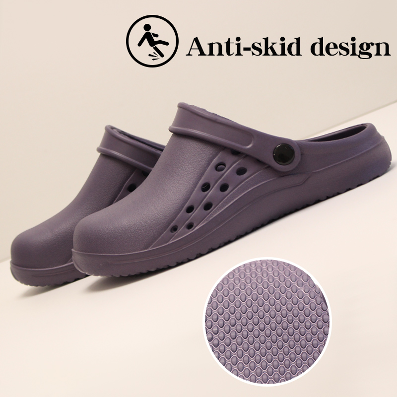 Zuecos Médicos de Color Sólido - Men Shoes For Office Work reseña y precio