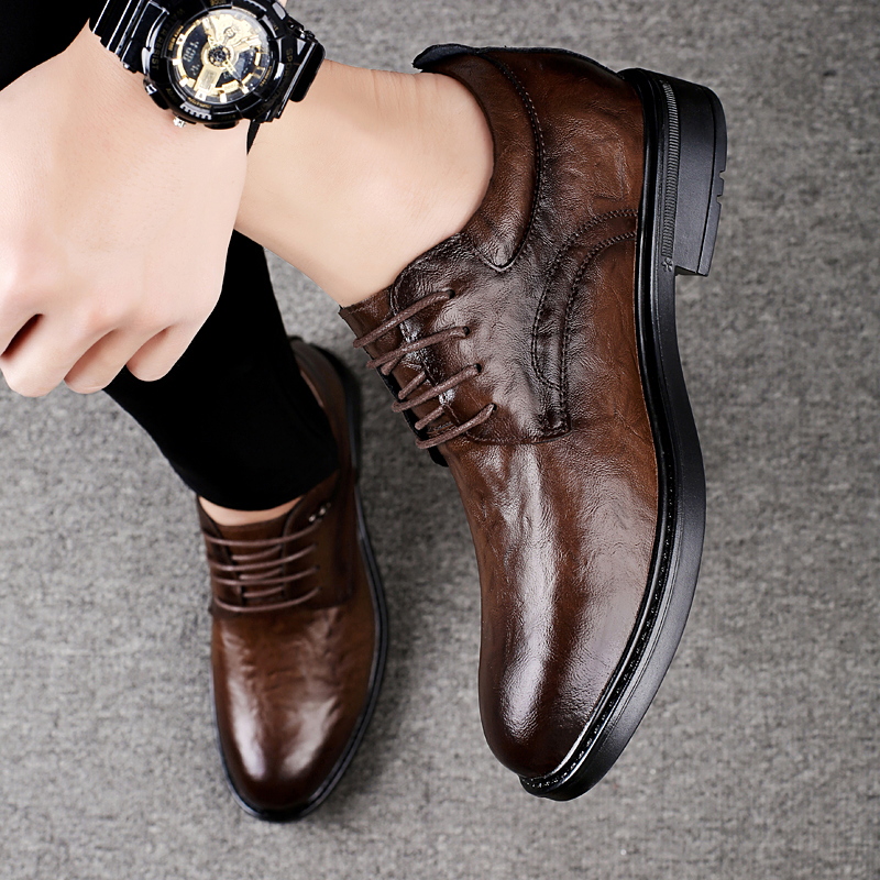 Zapatos Casuales de Cuero con  - Men'S Shoes With Support reseña y precio