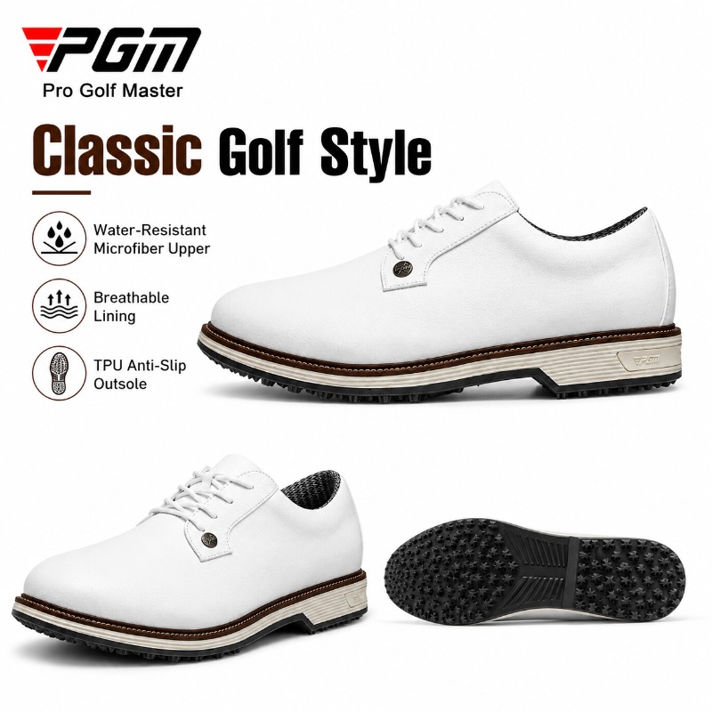 PGM Zapatos de golf impermeabl - Men Shoes Eu To Us Size reseña y precio