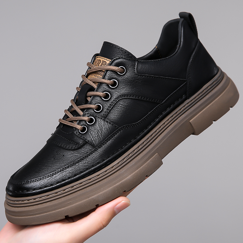 Zapatos de suela gruesa para h - Men Shoes For Office Work reseña y precio